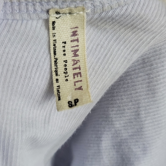 Free People Small Lavender tank top lace back - Picture 6 of 6